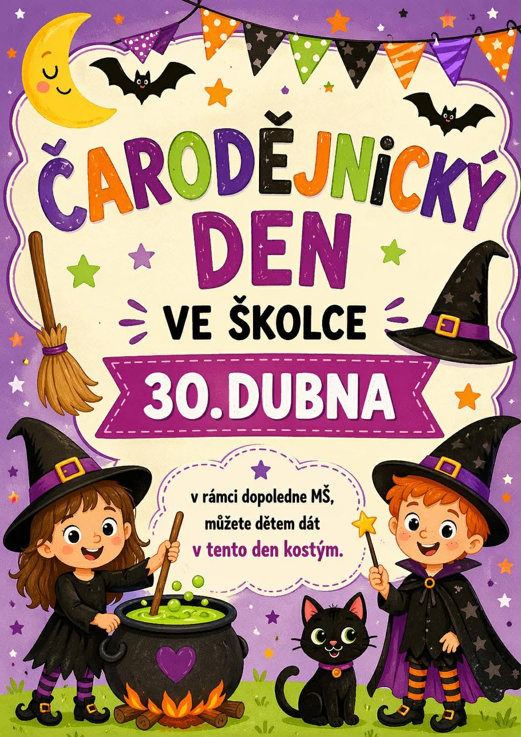 Čarodějnice v MŠ